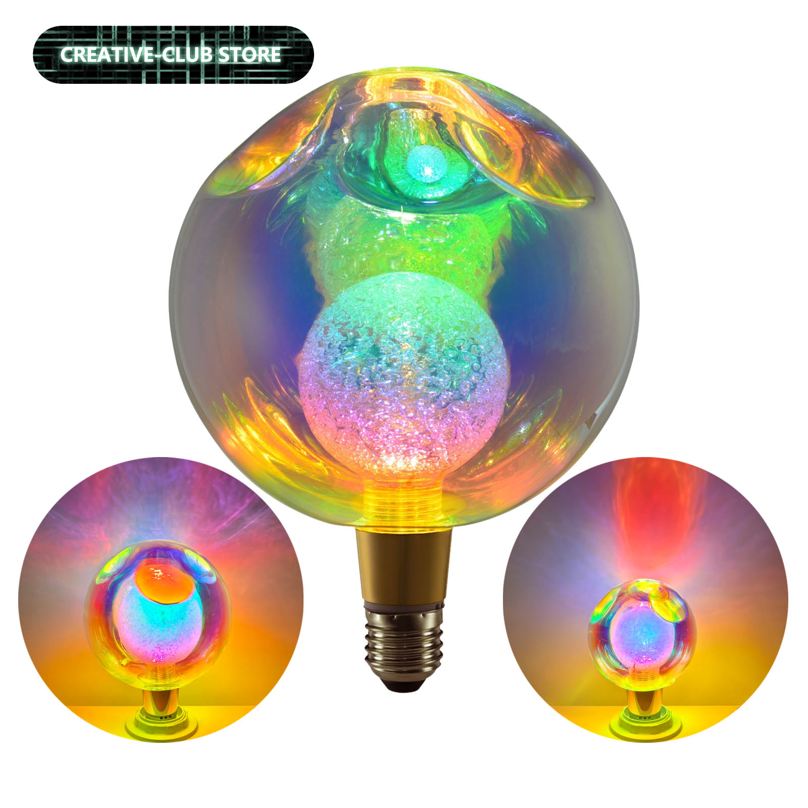 Lighting Decor For Bedroom - E27 P90 P120 P150 丸型ボールLED電球 AC220V