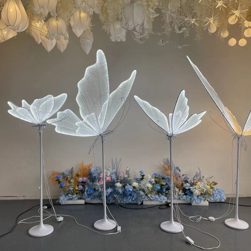 Pendant Lighting Christmas Decor - 天井の吊り下げられた蝶の装飾,妖精,クリスマス,結婚式の記章,ホテル,新年,誕生日パーティー