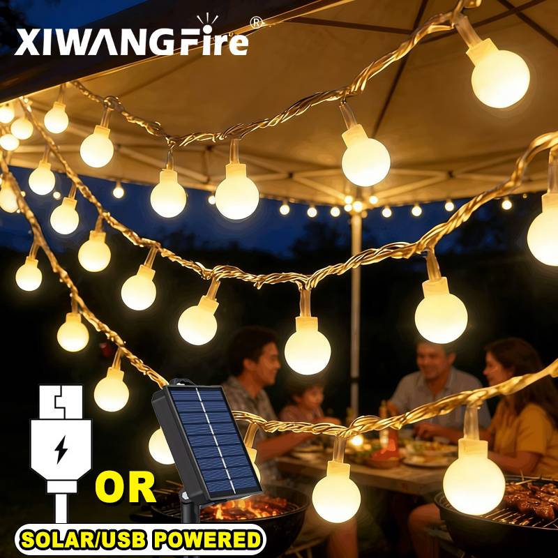 3-10M ソーラー/USB/バッテリー式ストリングライト、 - Led Lighting Decor のレビューと価格