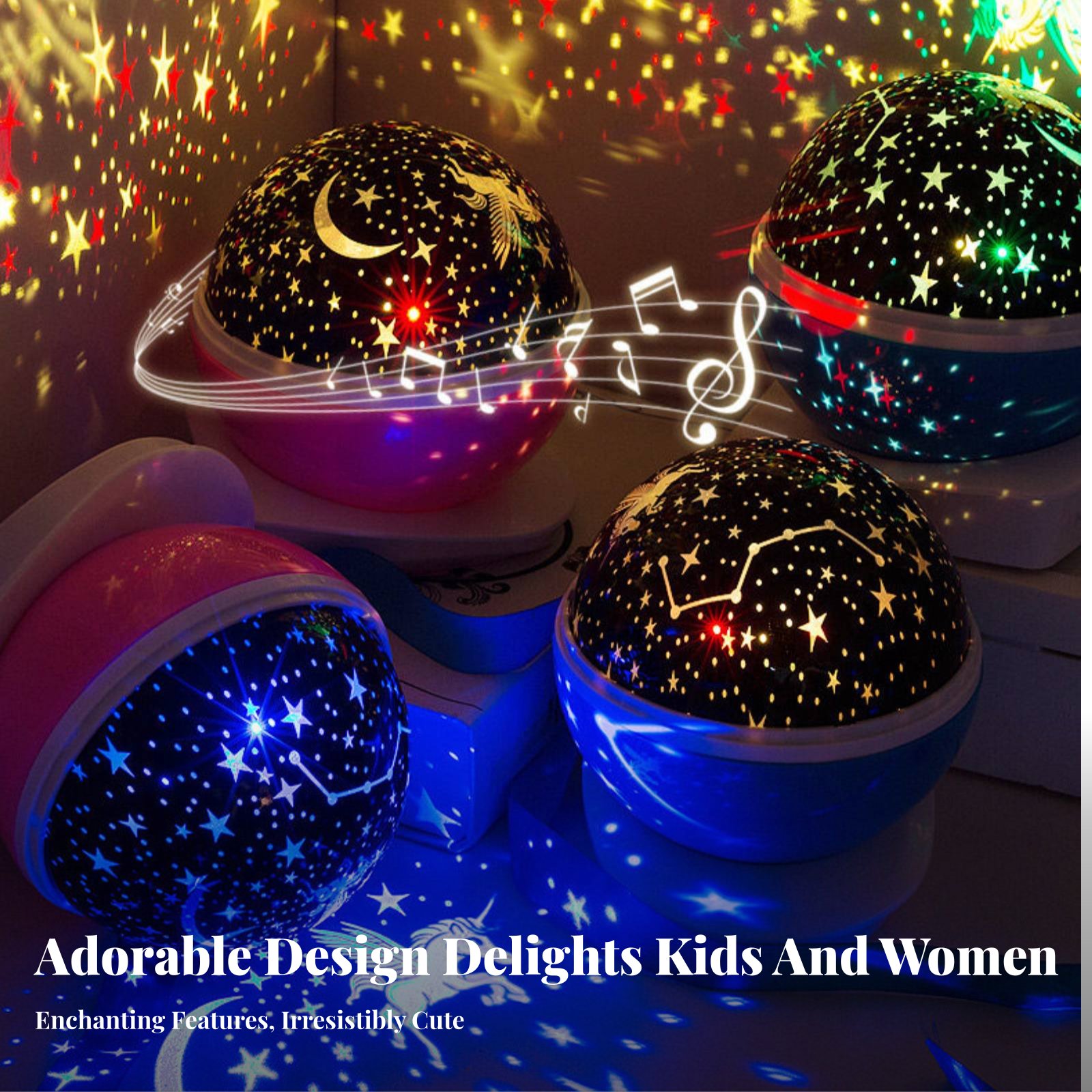 ギャラクシープロジェクションデバイス 天体夜景効果 ナイトラ - Lighting Decor For Bedroom のレビューと価格