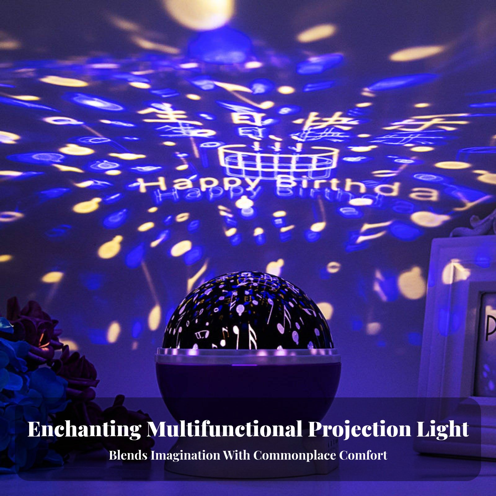 ギャラクシープロジェクションデバイス 天体夜景効果 ナイトラ - Lighting Decor For Bedroom のレビューと価格