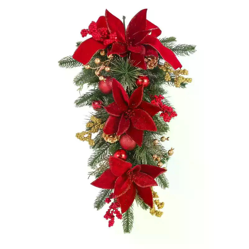 60 センチメートルクリスマスリースペンダントライトなし/ラ - Pendant Lighting Christmas Decor のレビューと価格
