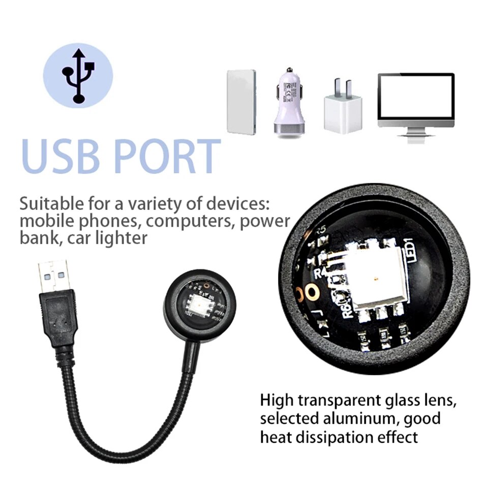 MeeToo USB サンセットムードランプ LED プロジ - Sunset Lamp Projection のレビューと価格