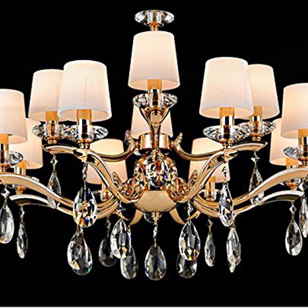 クリスタルガラスのティアドロップペンダントビーズライトガーラ - Pendant Lighting Christmas Decor のレビューと価格