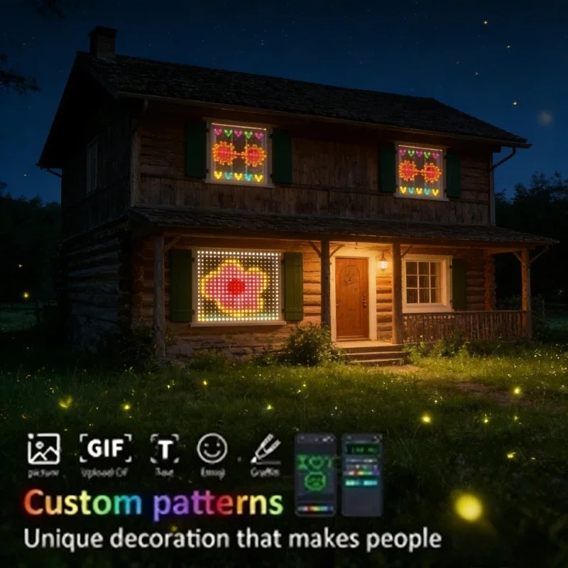 USB電源式アプリ制御LEDカーテンライト、クリスマス、窓、 - Lighting Decor For Bedroom のレビューと価格