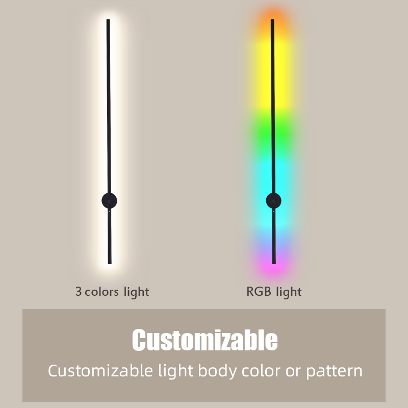 モダンな充電式LEDウォールスコンスランプ、ブラックアルミニ - Lighting Decor For Bedroom のレビューと価格