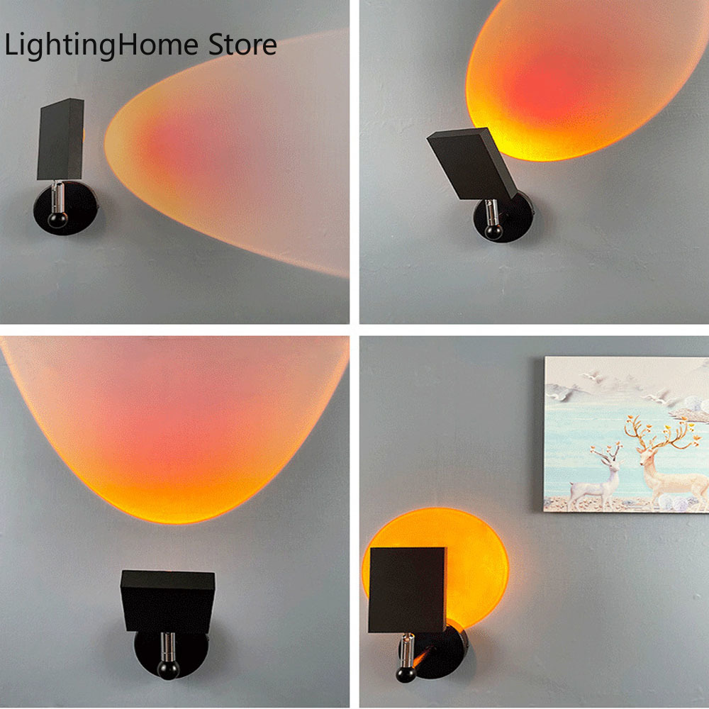 サンセットレインボープロジェクションウォールランプネットレッ - Sunset Lamp Projection のレビューと価格