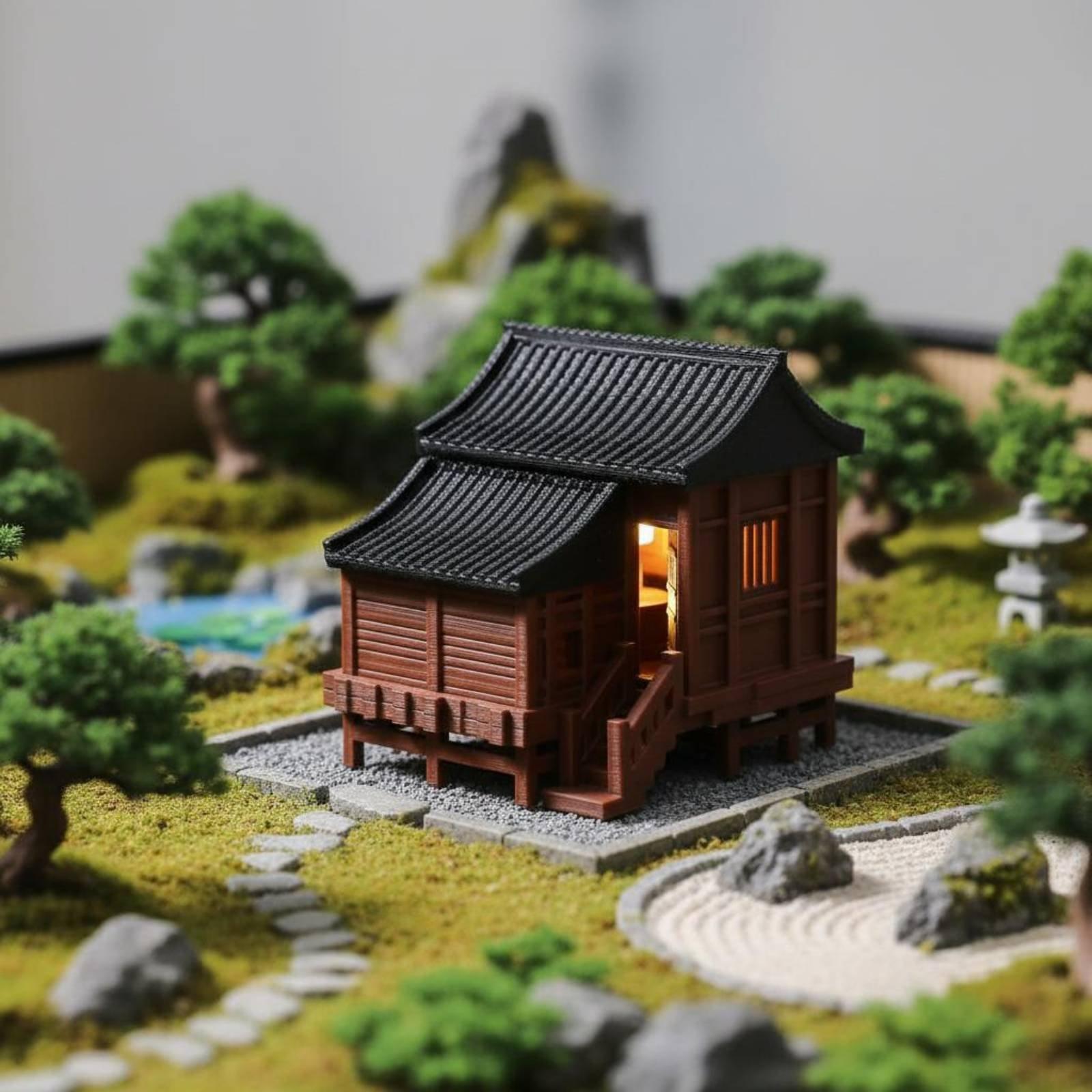 マイクロランドスケープハウス 古代建築 LEDライトアップ  - Lighting Decor House のレビューと価格